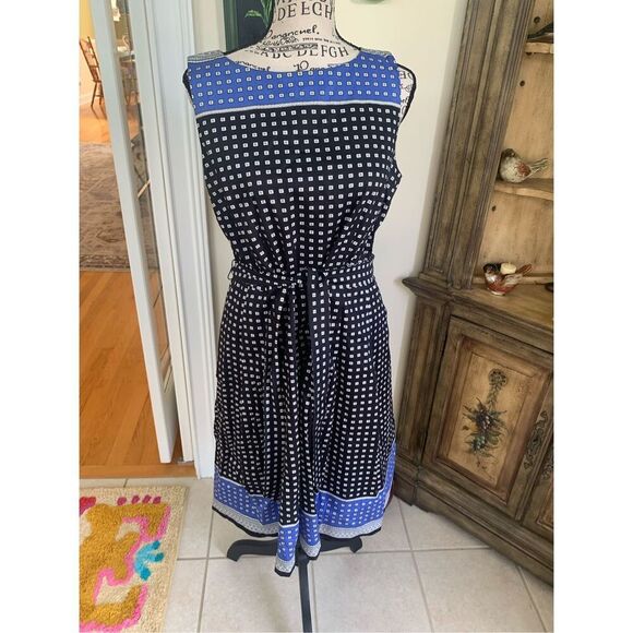 Talbots Multicolored sleeveless dress - Picture 13 of 13